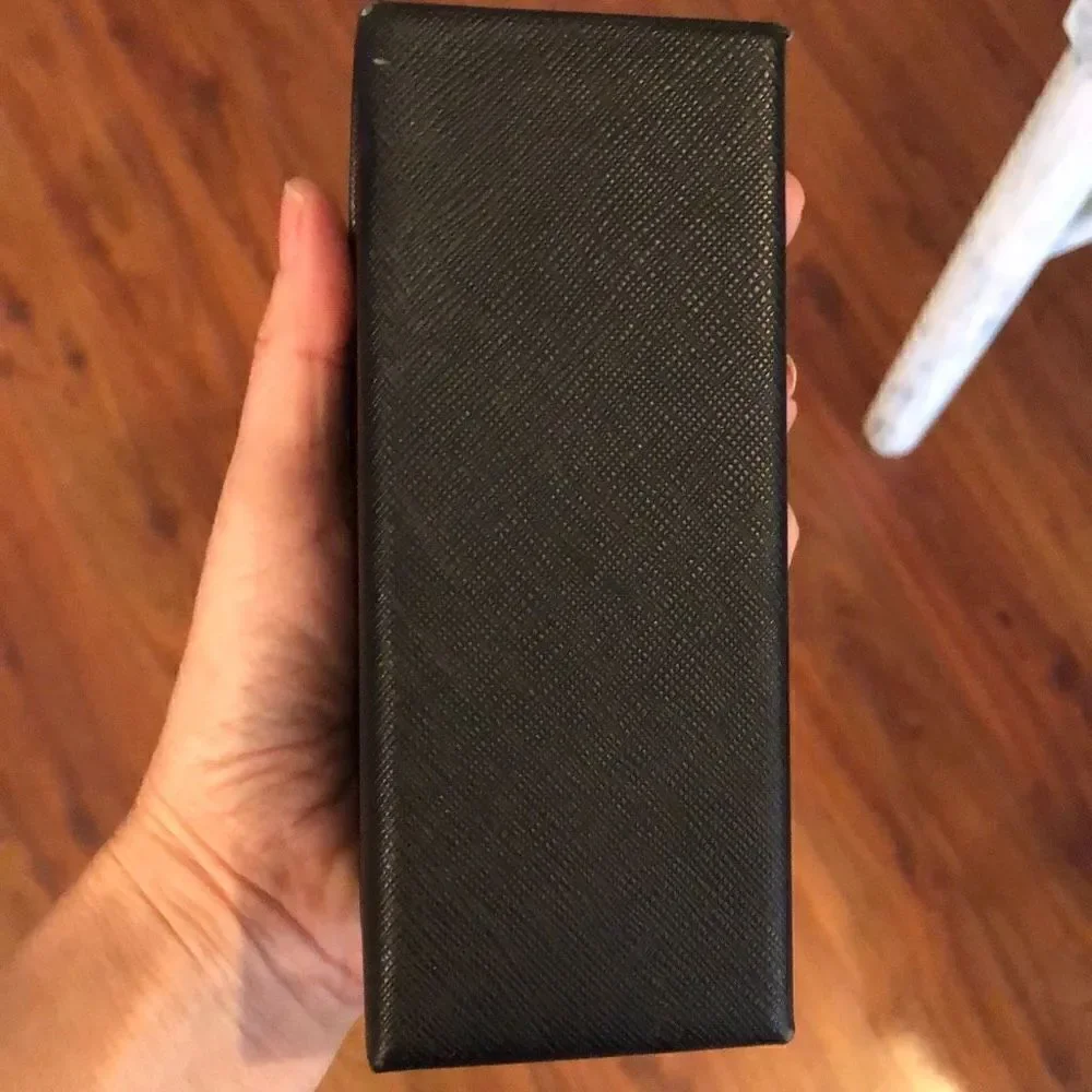 Prada black hard